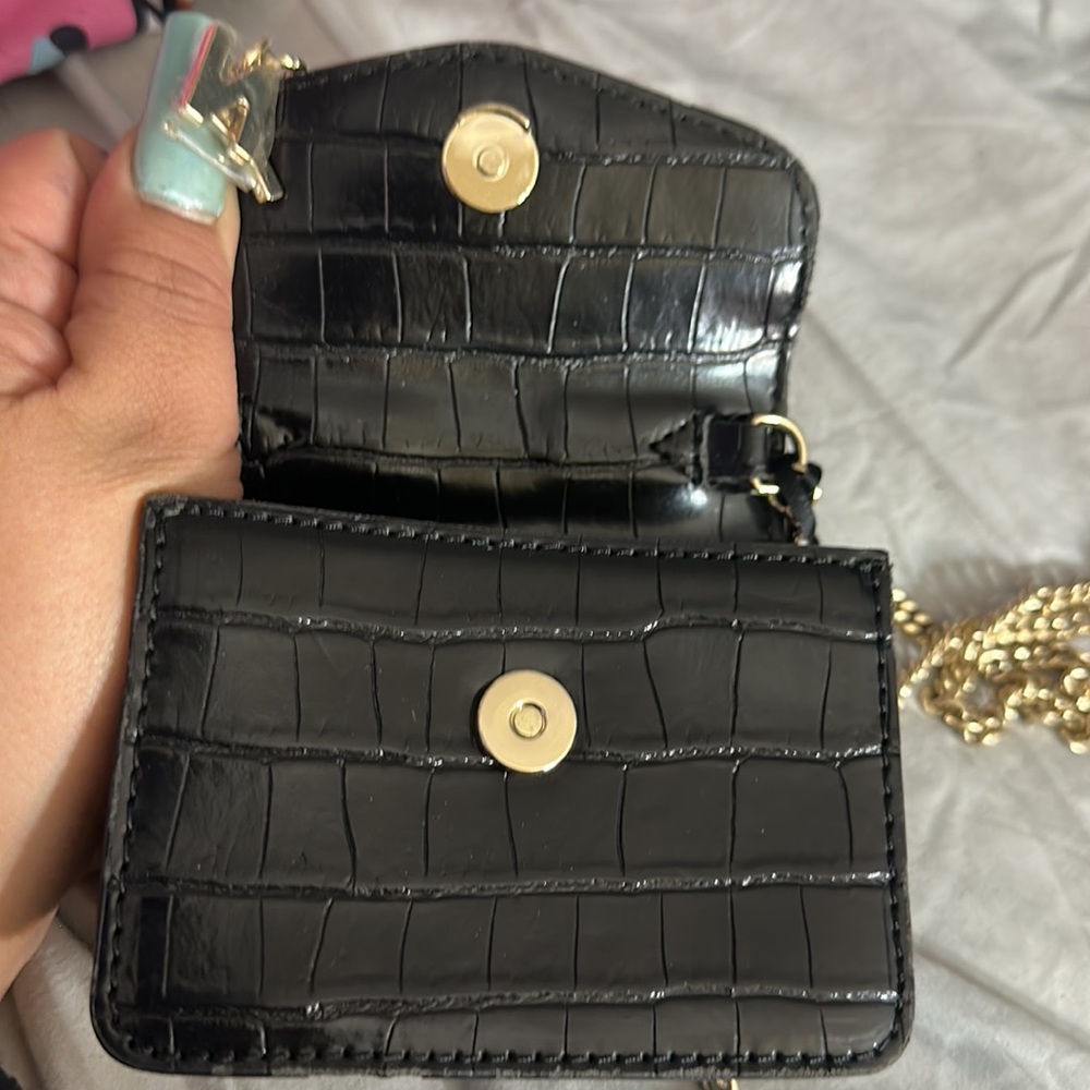 DKNY Black Elissa Micro Mini Bag - Picture 4 of 7